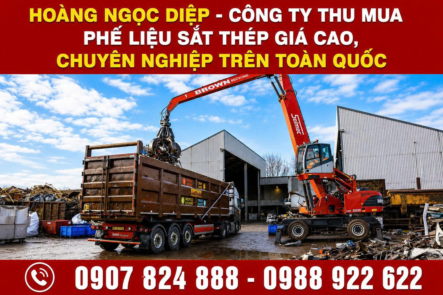 thu mua phế liệu sắt thép