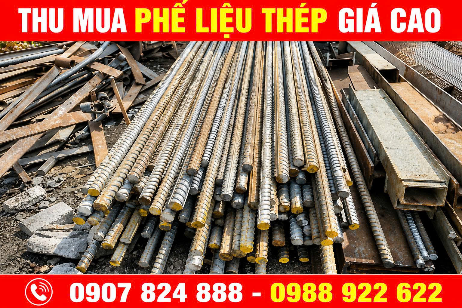 thu mua phế liệu sắt thép