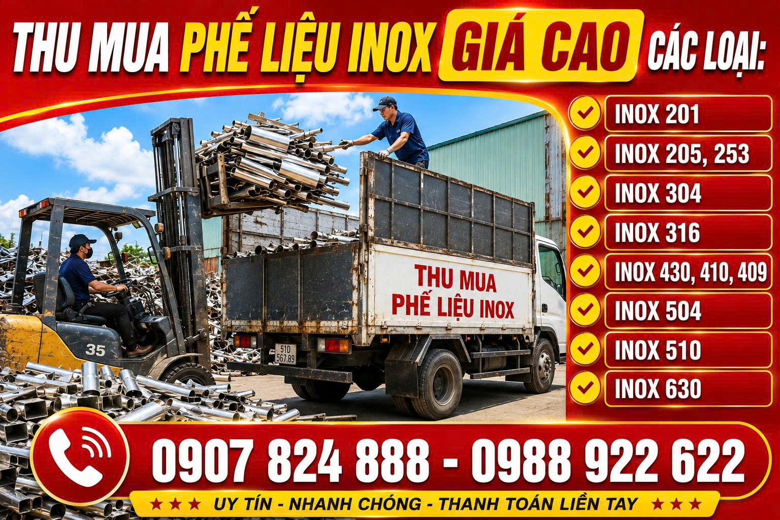 thu mua phế liệu inox