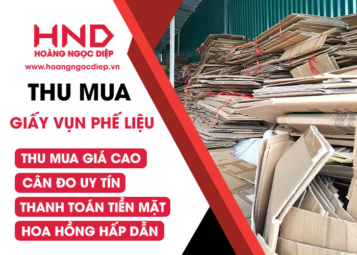 Dịch Vụ Thu Mua Giấy Vụn, Giấy Phế Liệu Giá Cao Toàn Quốc