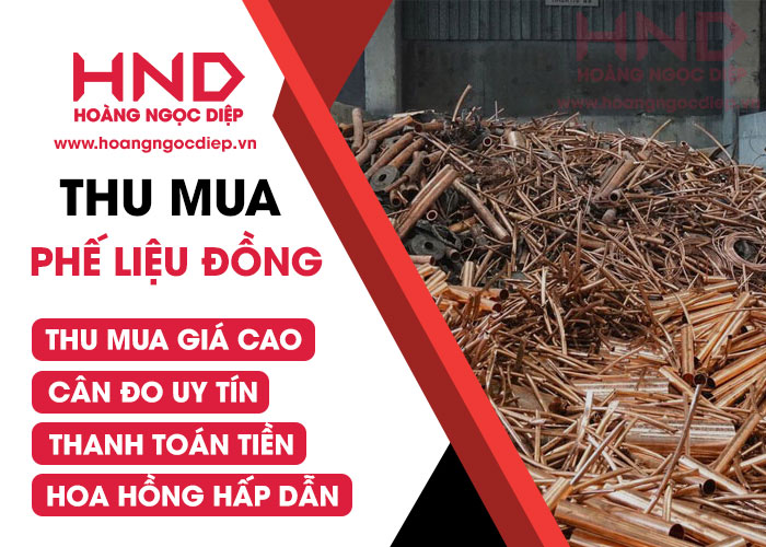 Dịch vụ thu mua phế liệu đồng giá cao