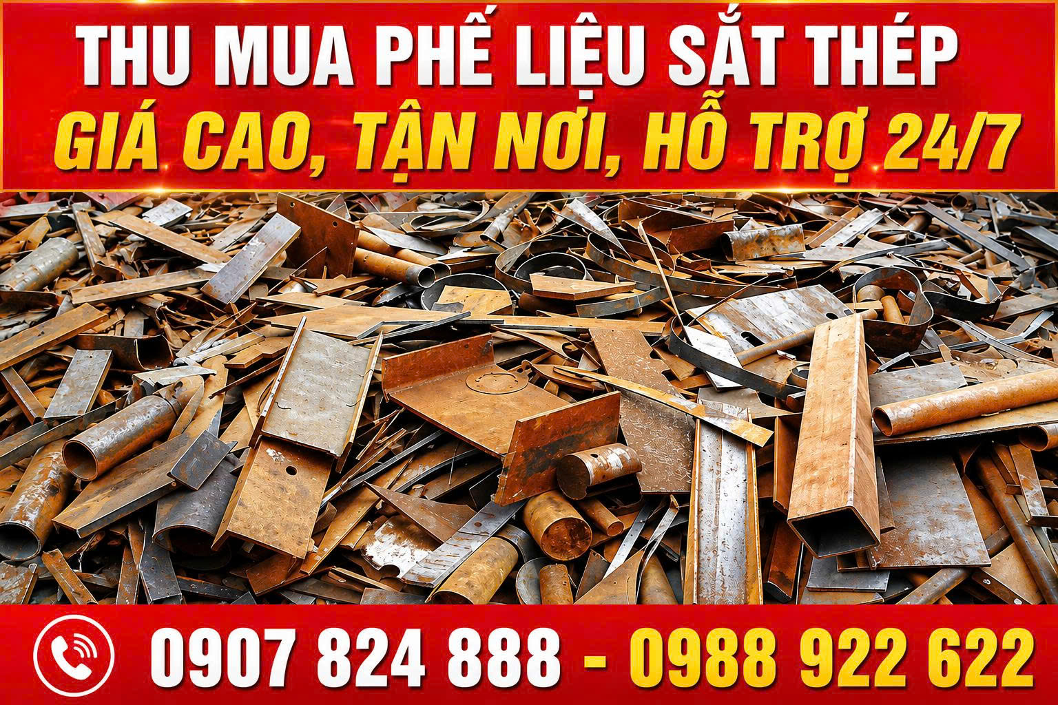 thu mua phế liệu sắt thép