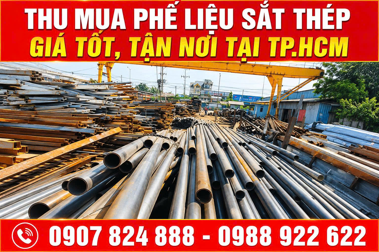 thu mua phế liệu sắt thép