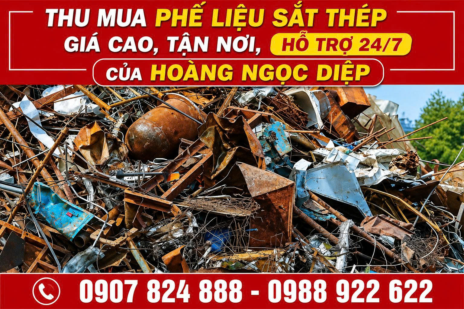 thu mua phế liệu sắt thép