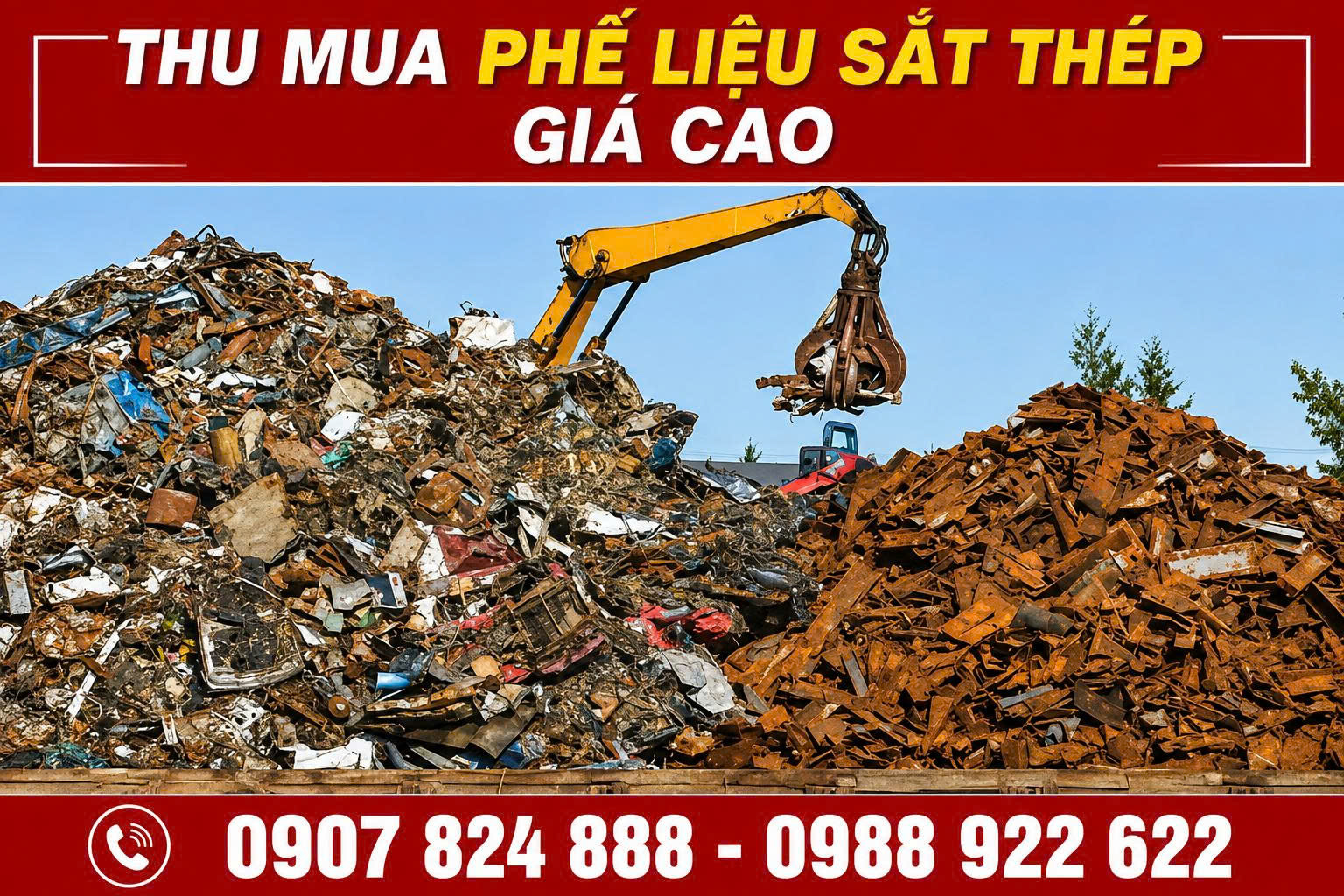 thu mua phế liệu sắt thép