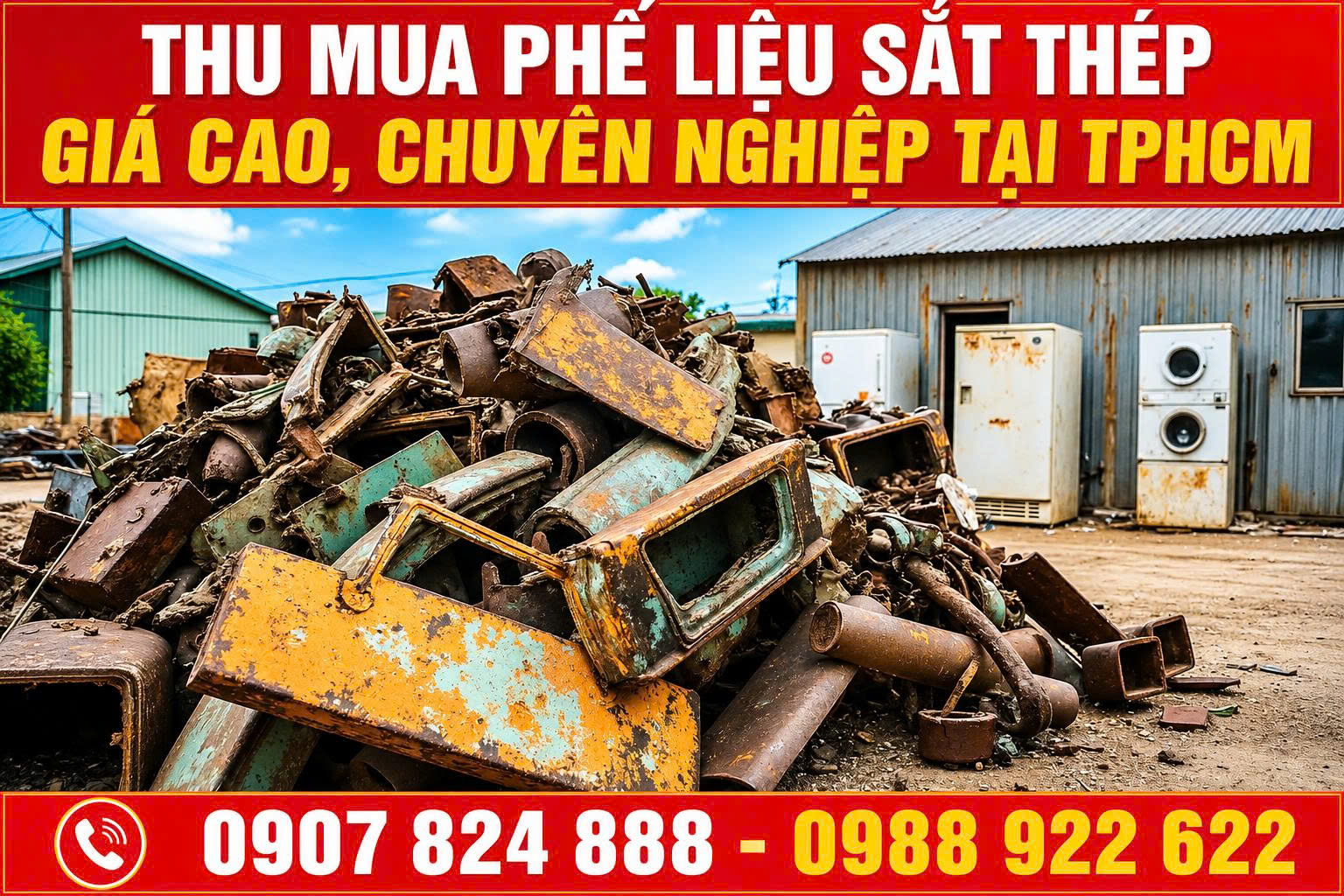 thu mua phế liệu sắt thép