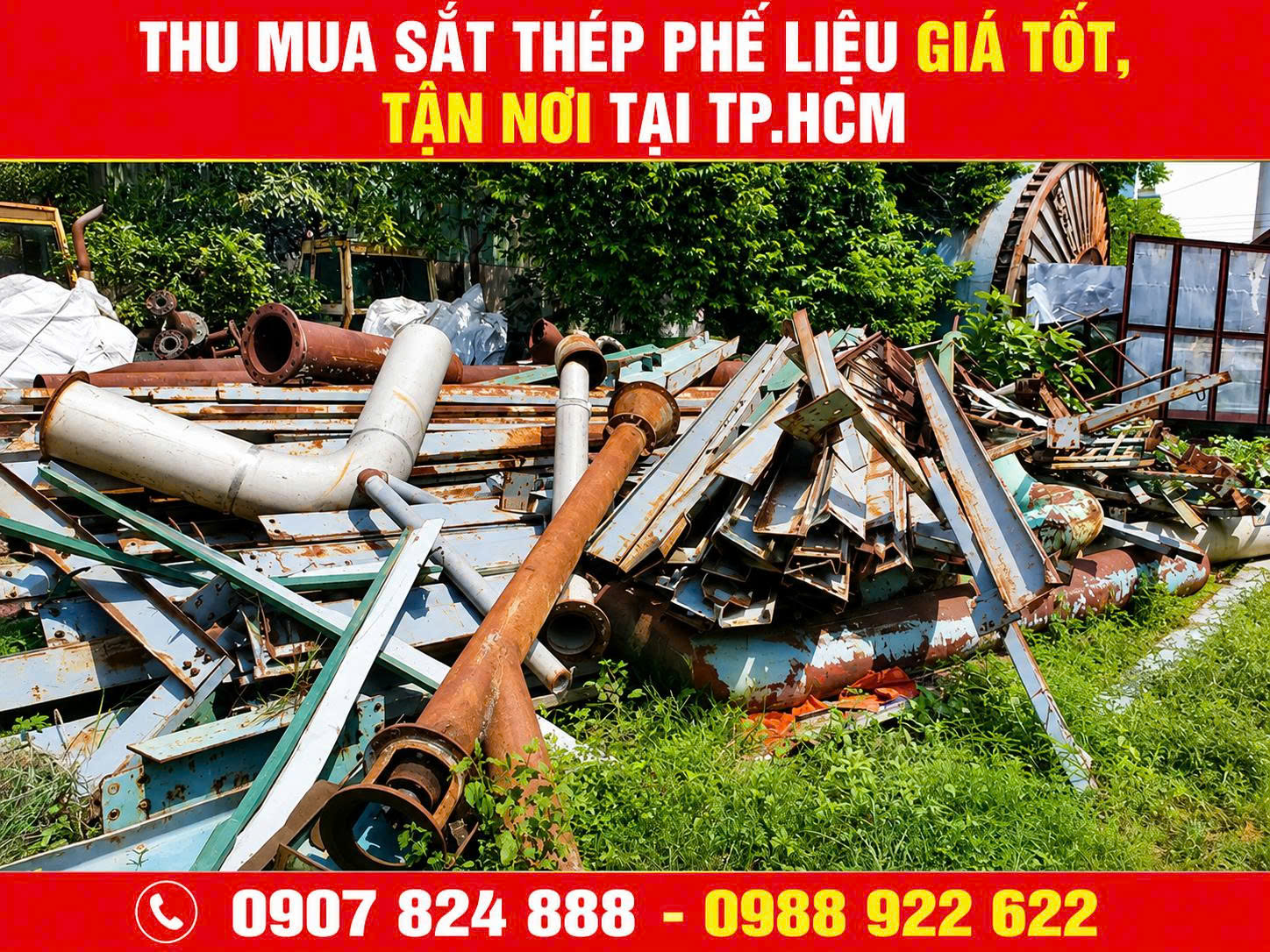 thu mua phế liệu sắt thép