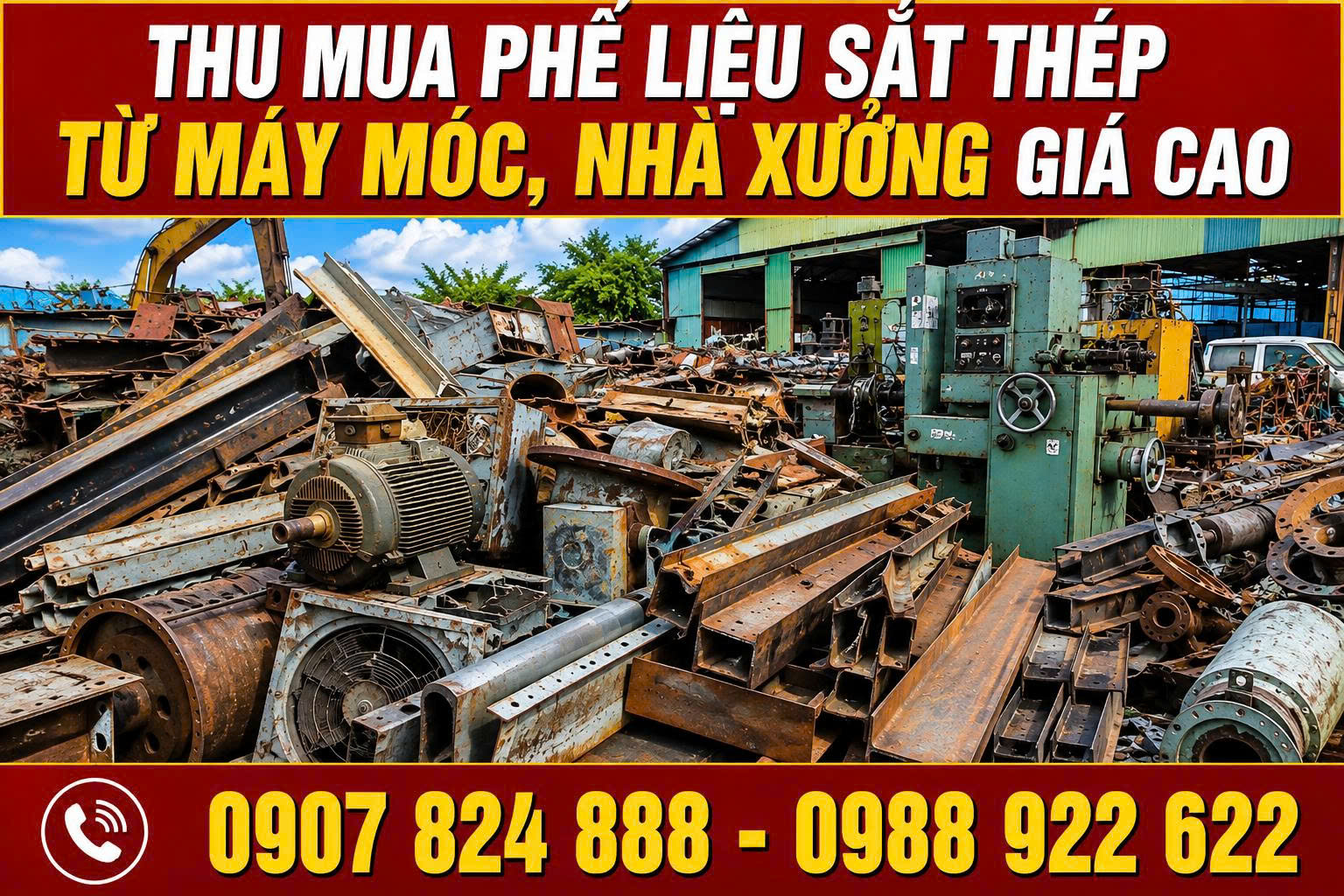 thu mua phế liệu sắt thép
