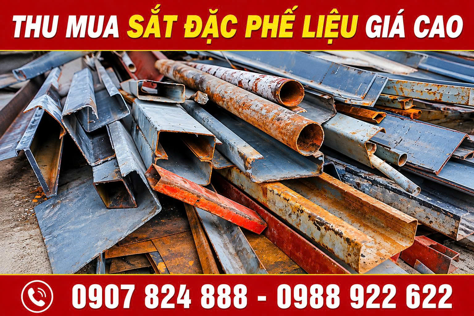 thu mua phế liệu sắt thép