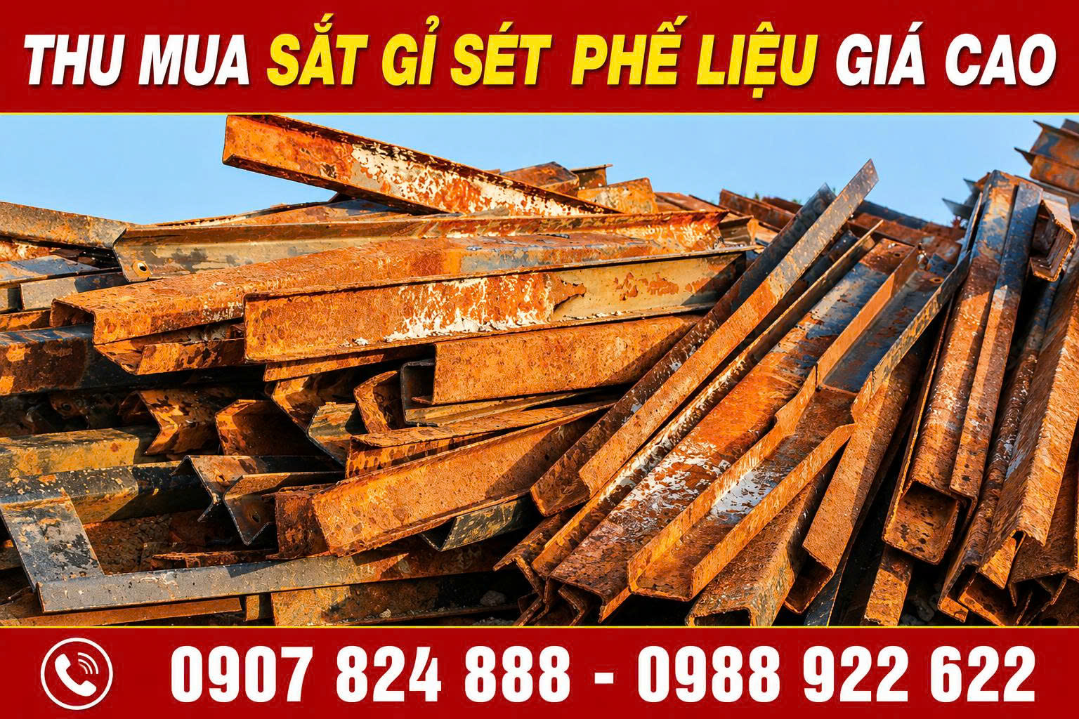 thu mua phế liệu sắt thép