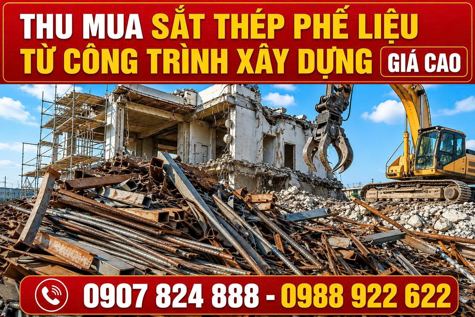 thu mua phế liệu sắt thép