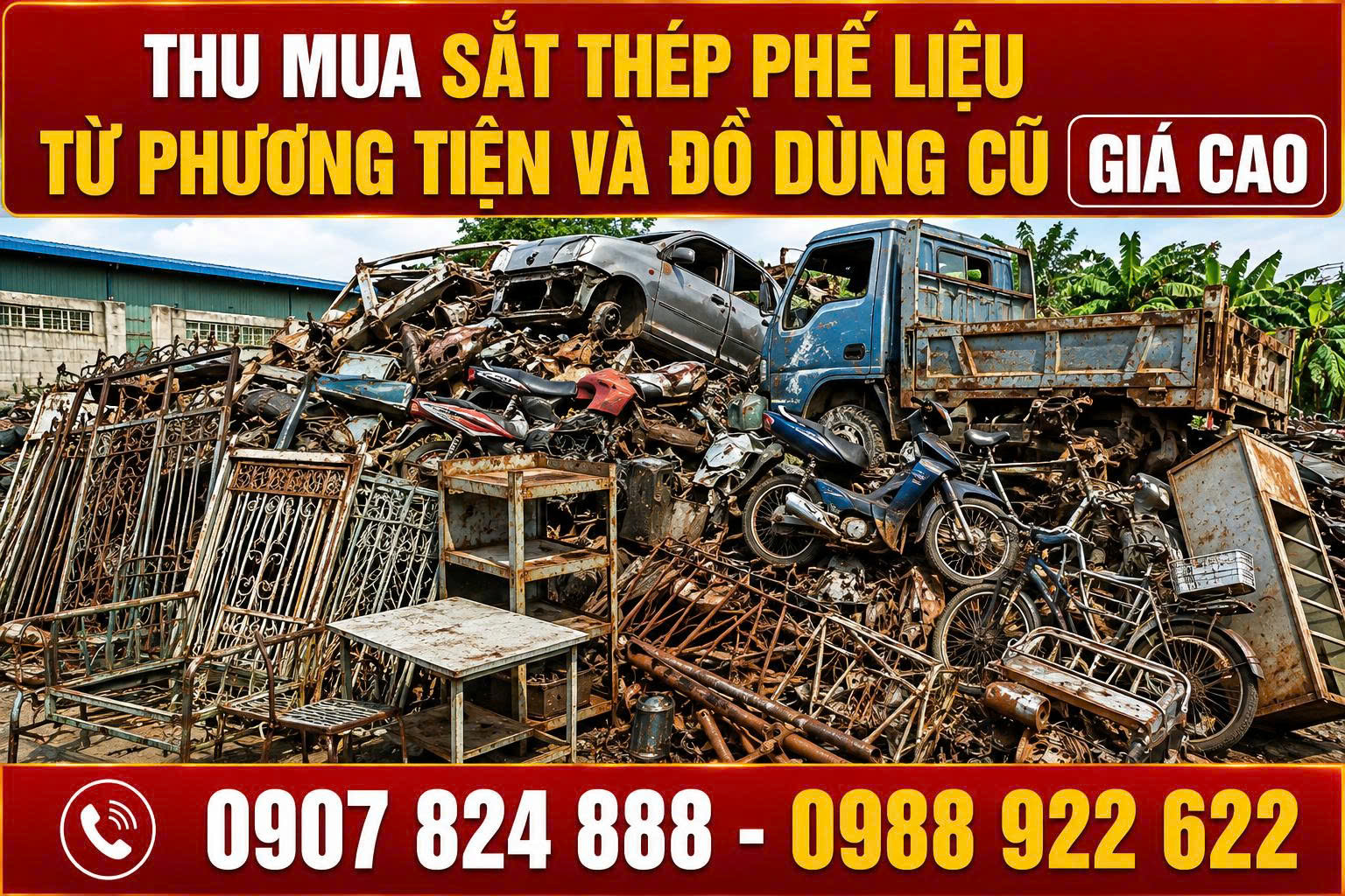 thu mua phế liệu sắt thép