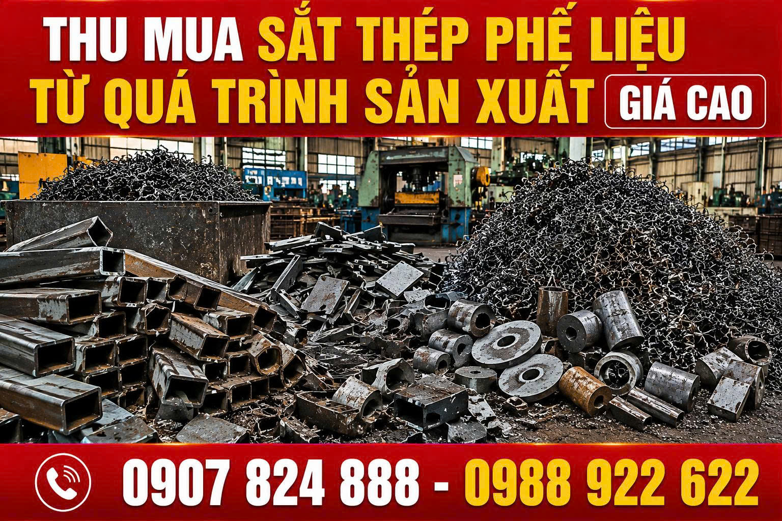 phế liệu sắt thép