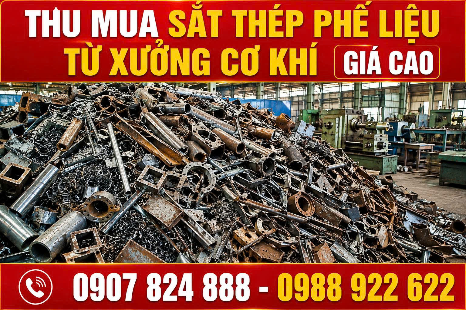 thu mua phế liệu sắt thép