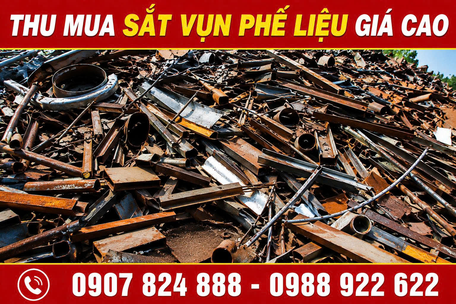 thu mua phế liệu sắt thép