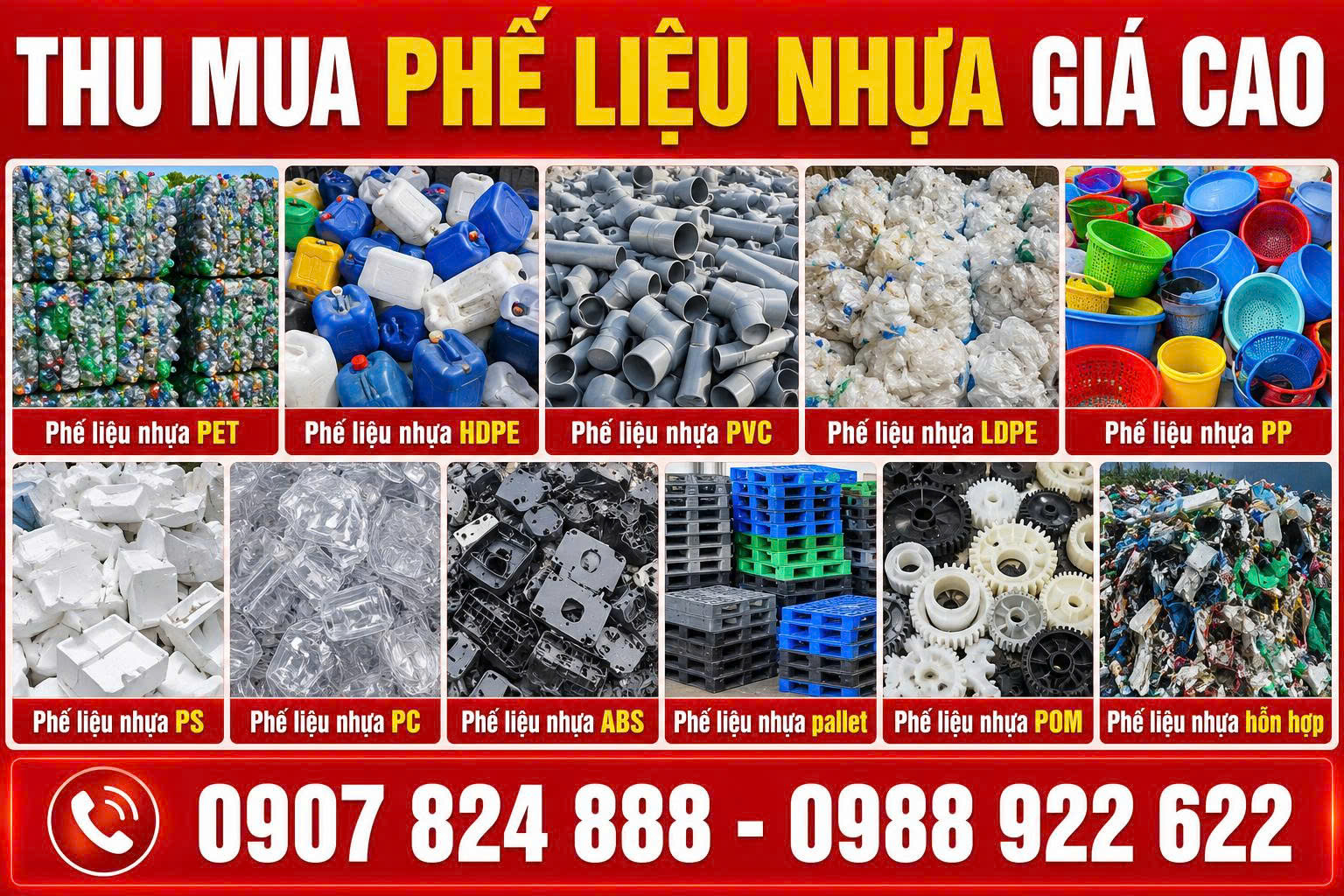 thu mua phế liệu nhựa