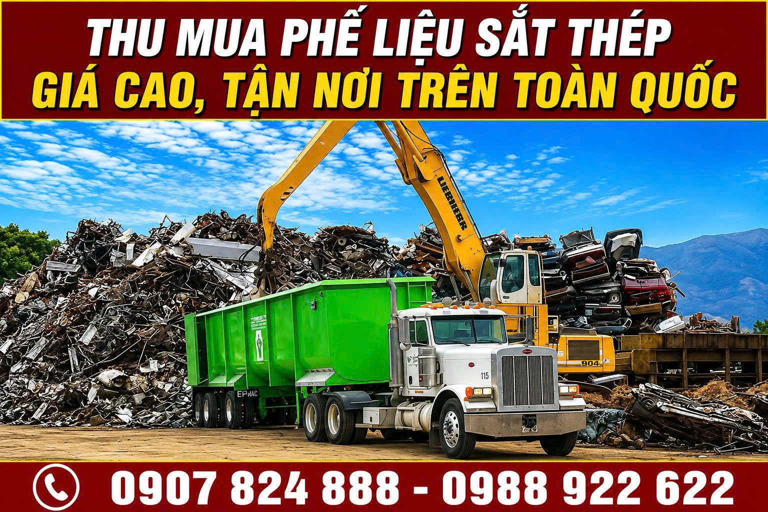 thu mua phế liệu sắt thép