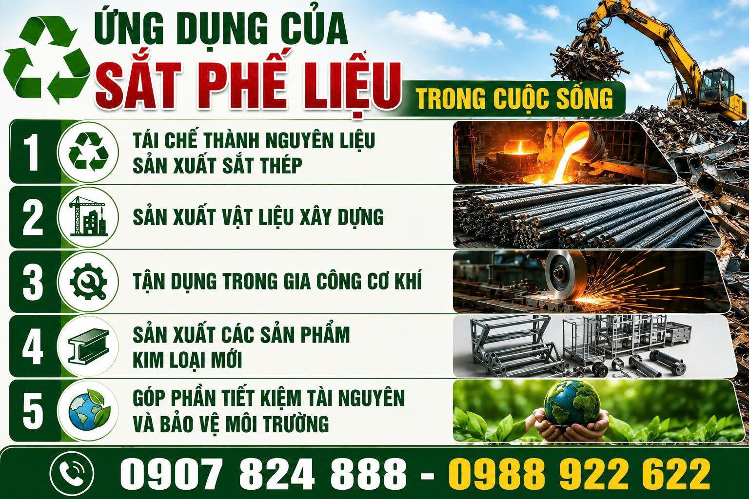 thu mua phế liệu sắt thép
