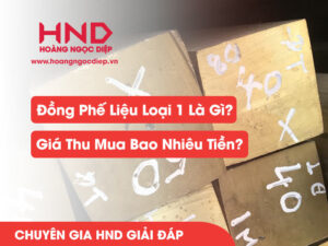 Đồng phế liệu loại 1 là gì?