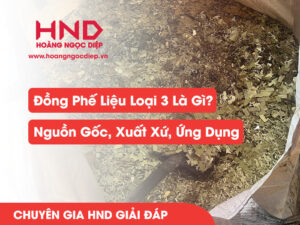 Đồng phế liệu loại 3: Nguồn gốc, xuất xứ và ứng dụng