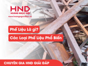 phế liệu là gì