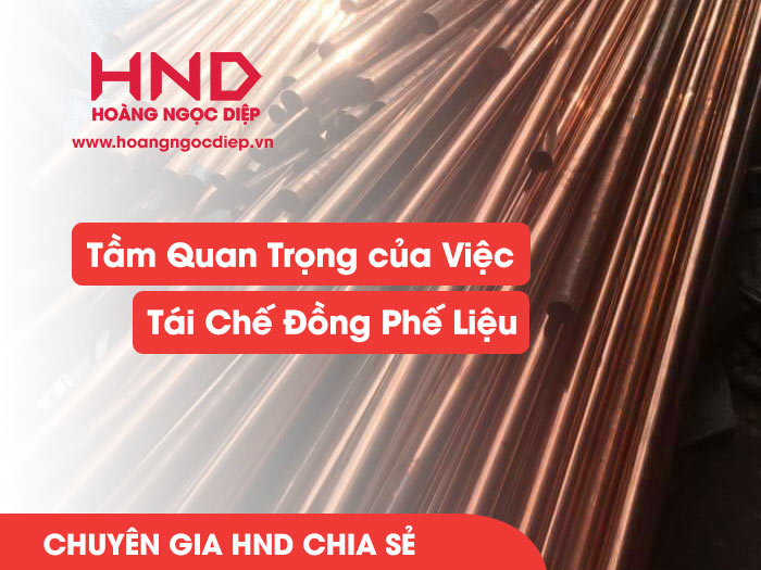 Tầm quan trọng của việc tái chế đồng hiện nay