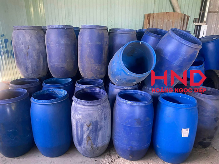 thu mua thùng phuy nhựa cũ
