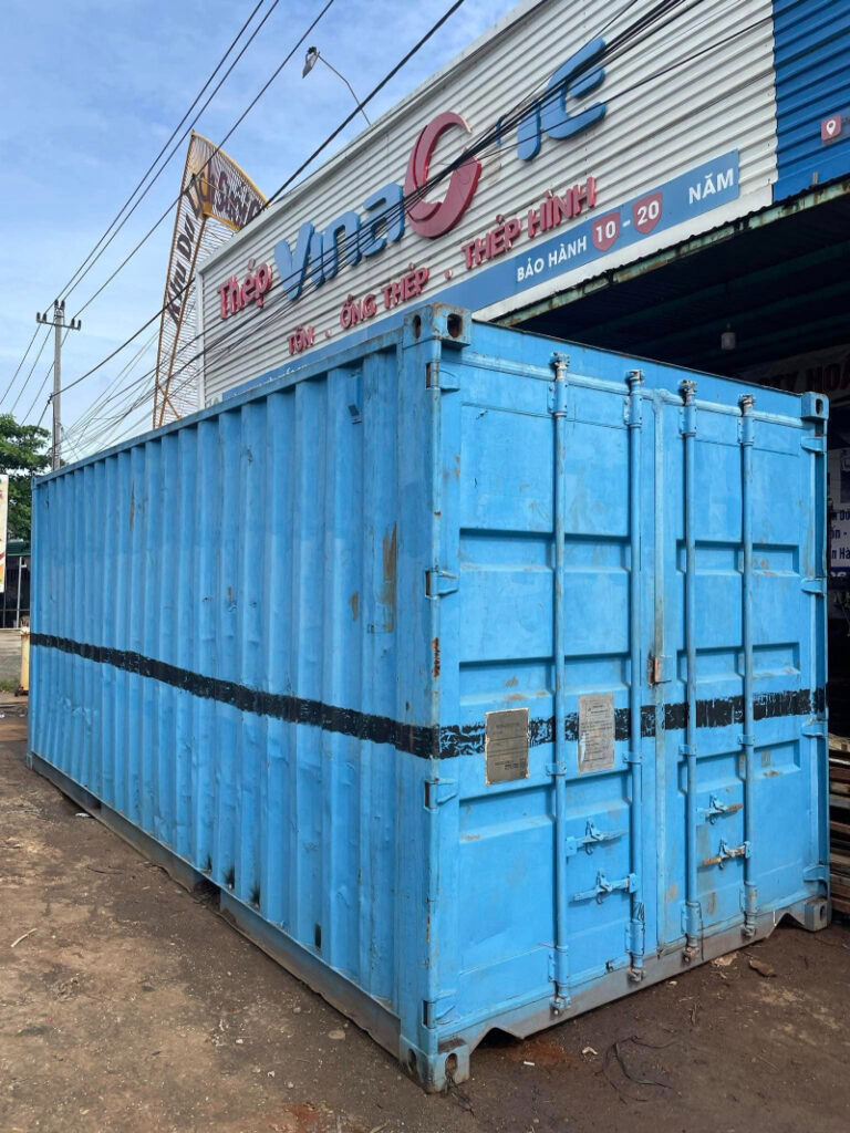 Thu mua container cũ, hỏng giá cao tại TPHCM 2026