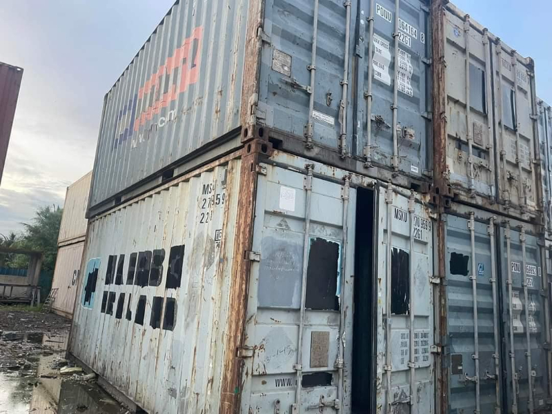 thu mua container cũ hỏng