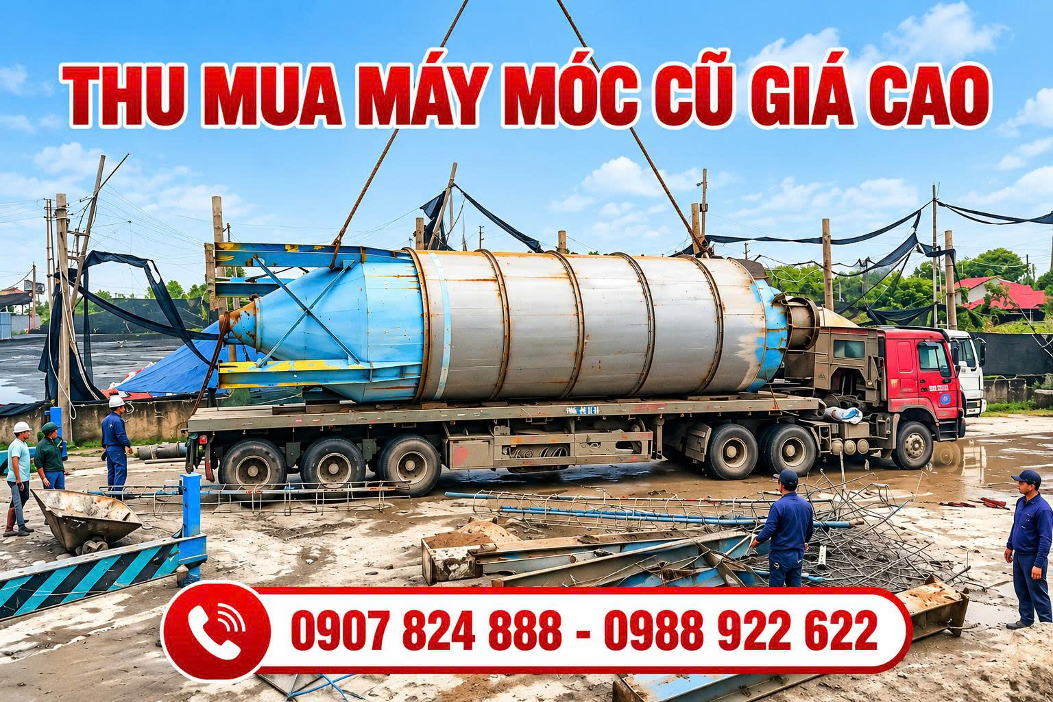 thu mua máy móc cũ