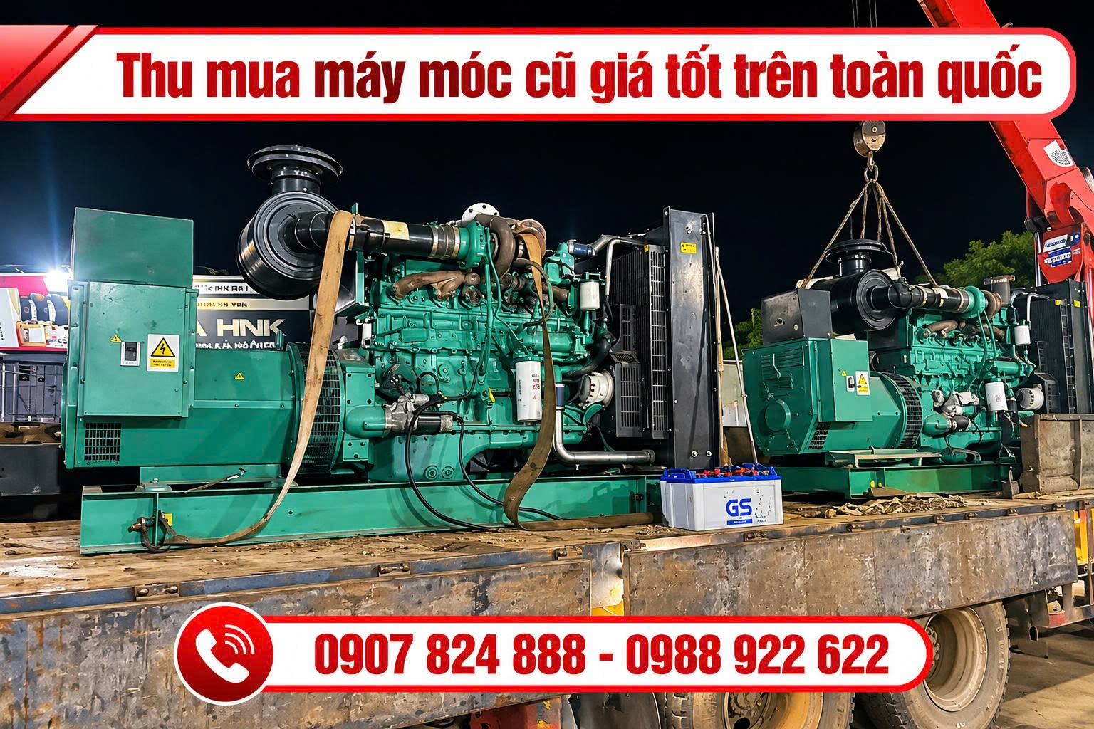 thu mua máy móc cũ