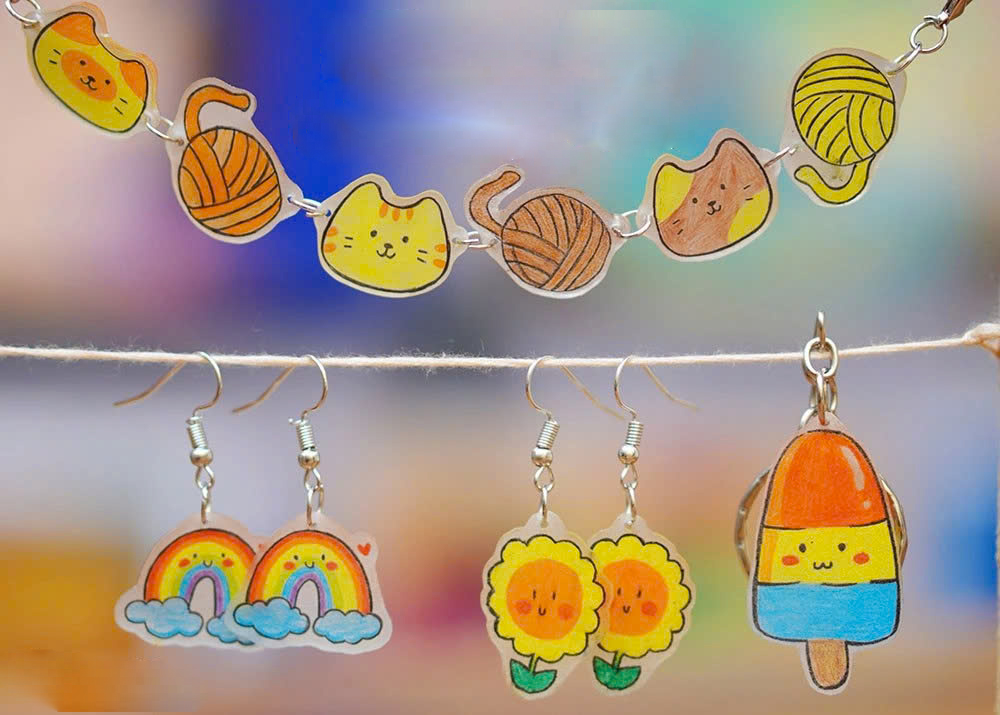 tái chế chai nhựa thành con vật