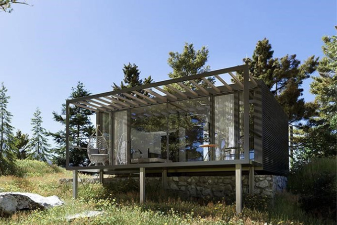 nhà tiền chế nông thôn