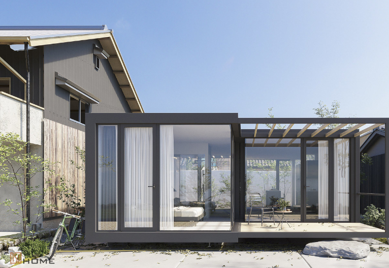 nhà tiền chế nông thôn