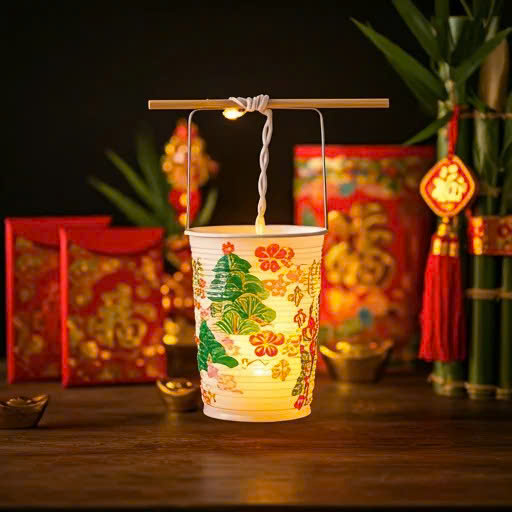 cách làm lồng đèn trung thu