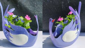 chậu cây tái chế