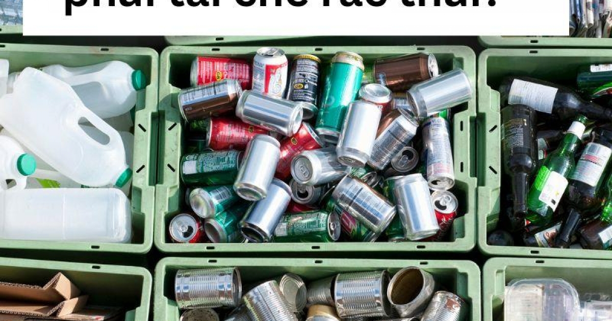 thùng rác tái chế