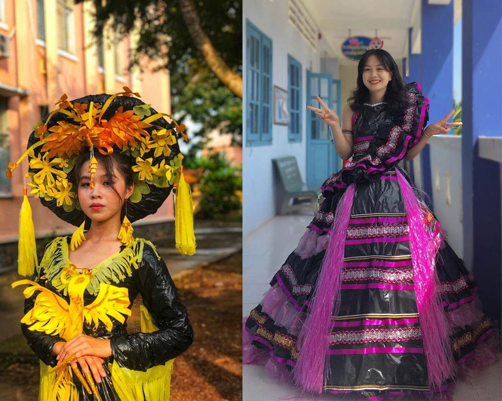 trang phục tái chế