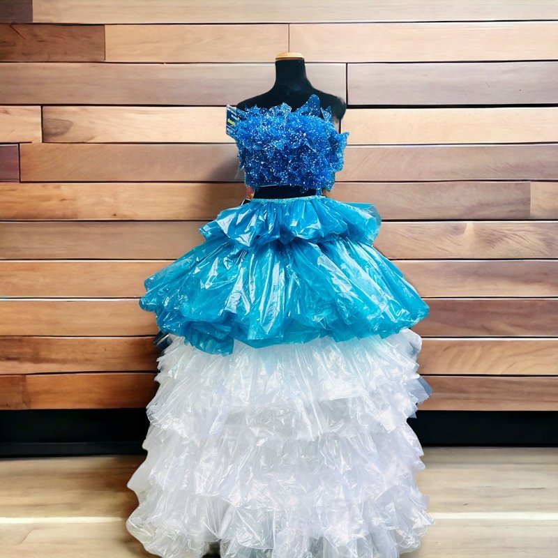 cách làm váy bằng ni lông