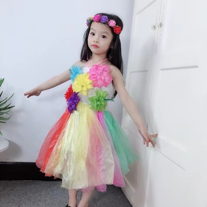 cách làm váy bằng ni lông