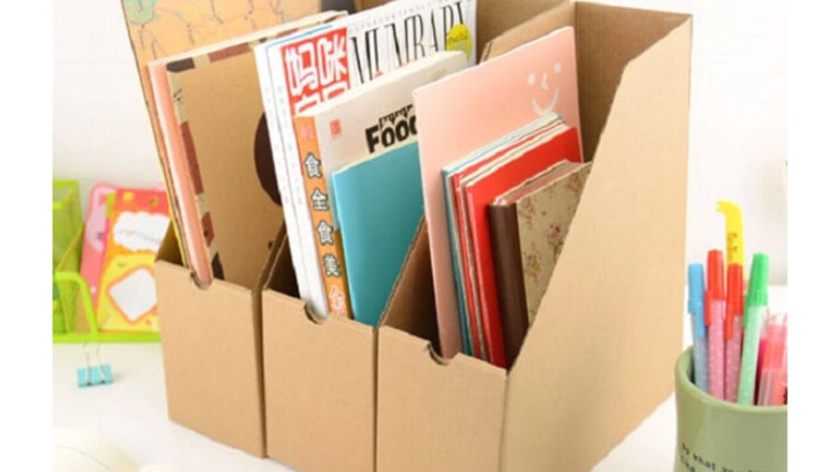 làm đồ handmade từ bìa carton