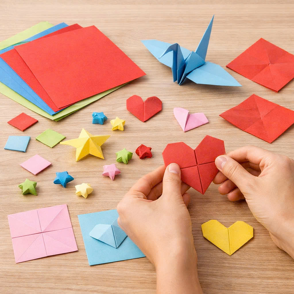 làm đồ handmade bằng giấy