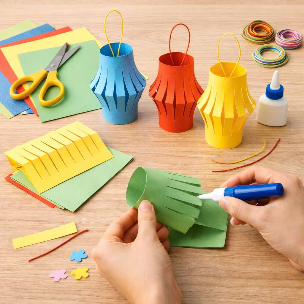 làm đồ handmade bằng giấy