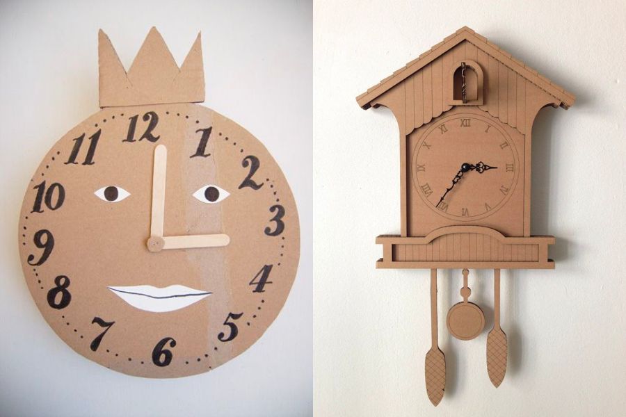 làm đồ handmade từ bìa carton