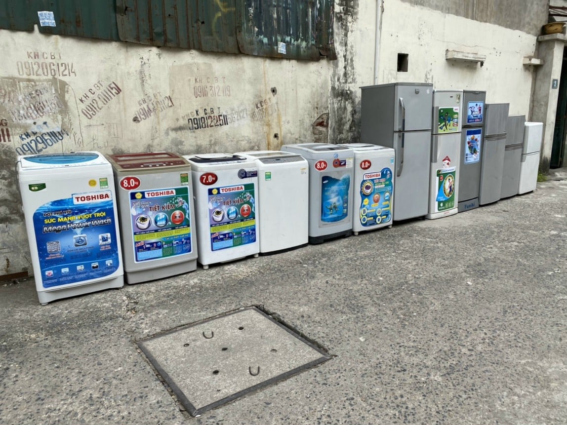 thu mua máy giặt cũ​