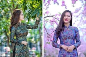 vải may áo dài