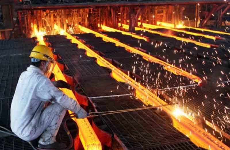 quy trình sản xuất thép