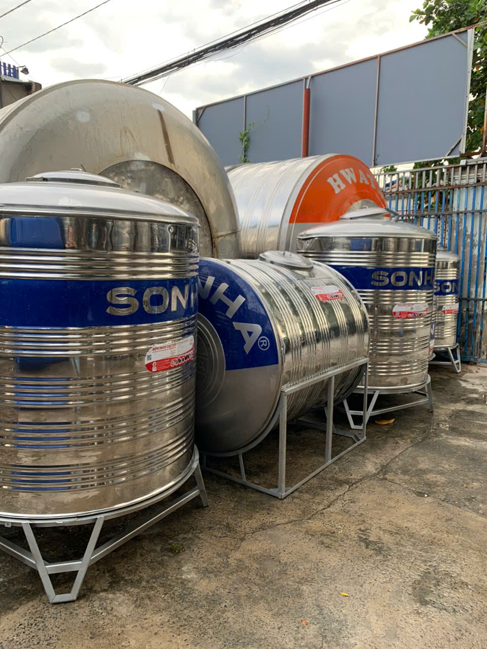 thu mua bồn nước cũ