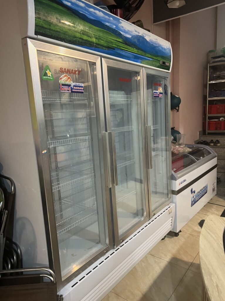 thu mua tủ mát cũ
