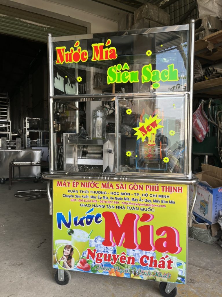 thu mua xe nước mía cũ